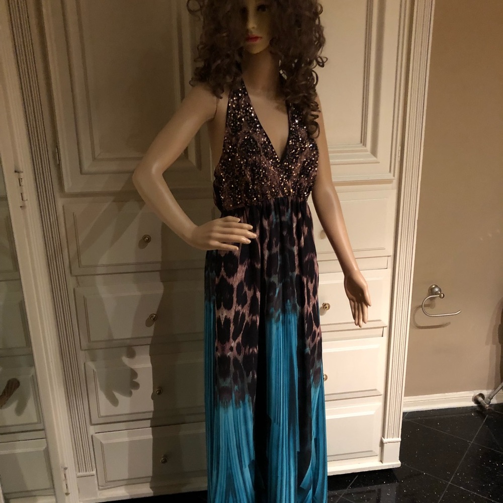 Beautiful Boston Proper summer evening dress